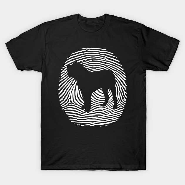 Fila Brasileiro DNA Fingerprint I Fila Brasileiro T-Shirt by Shirtjaeger